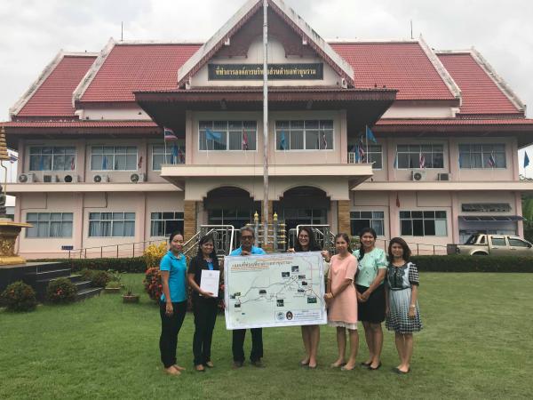 2. ส่งมอบผลการดำเนินงานตามโครงการพัฒนาชุมชนต้นแบบราชภัฏพัฒนา วันที่ 22 สิงหาคม 2561 ณ ตำบลท่าขุนราม อำเภอเมือง จังหวัดกำแพงเพชร